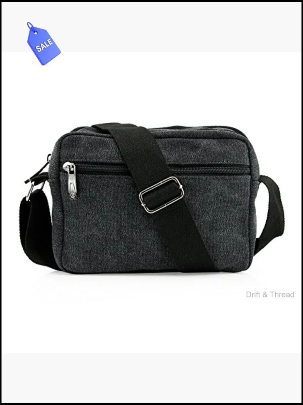 Vintage Canvas Crossbody Messenger Bag Satchel Travel Hiking
